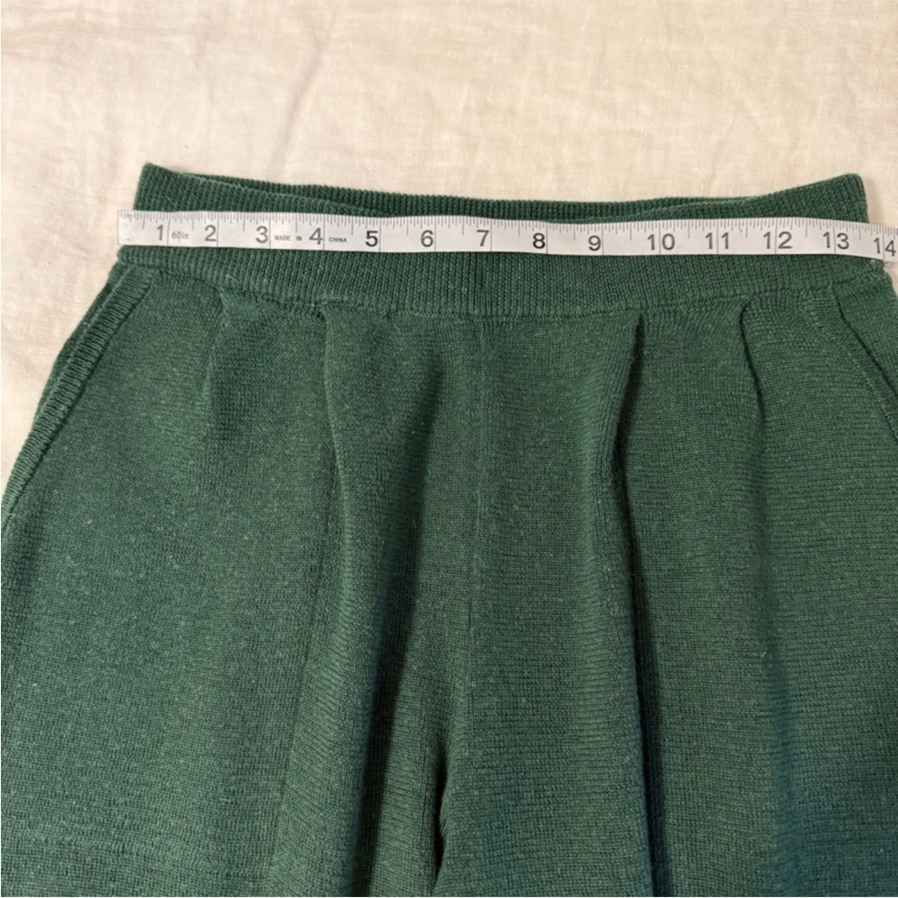 NWT! FREE PEOPLE Women’s MEDIUM Freya Sweater Set / Emerald Spell Combo CP25 - Picture 13 of 16
